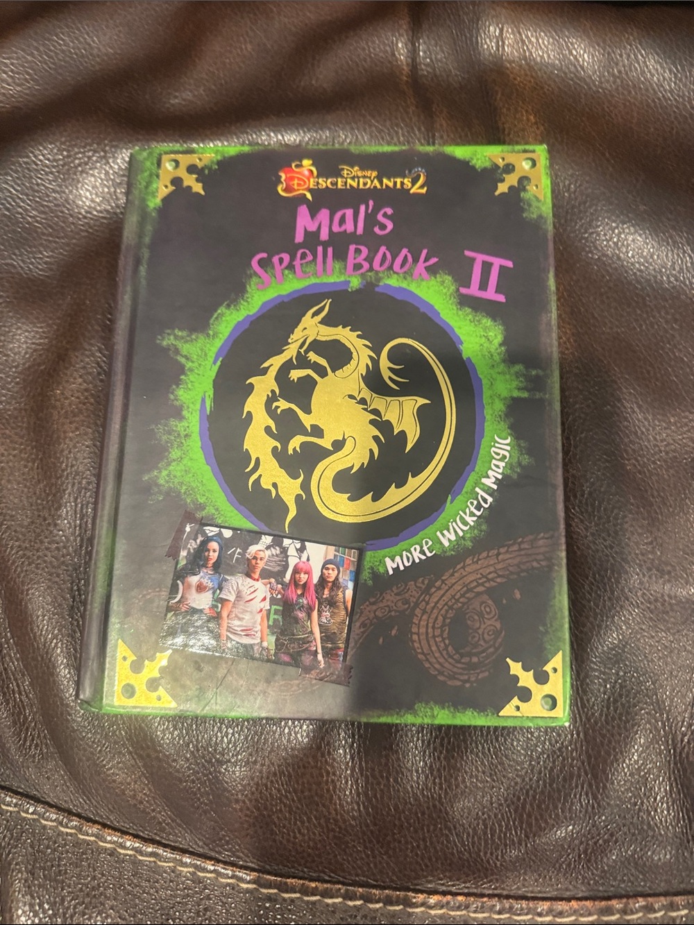 Disney Descendants 2 Mal's Spell Book II - Black, Green, Purple, Gold